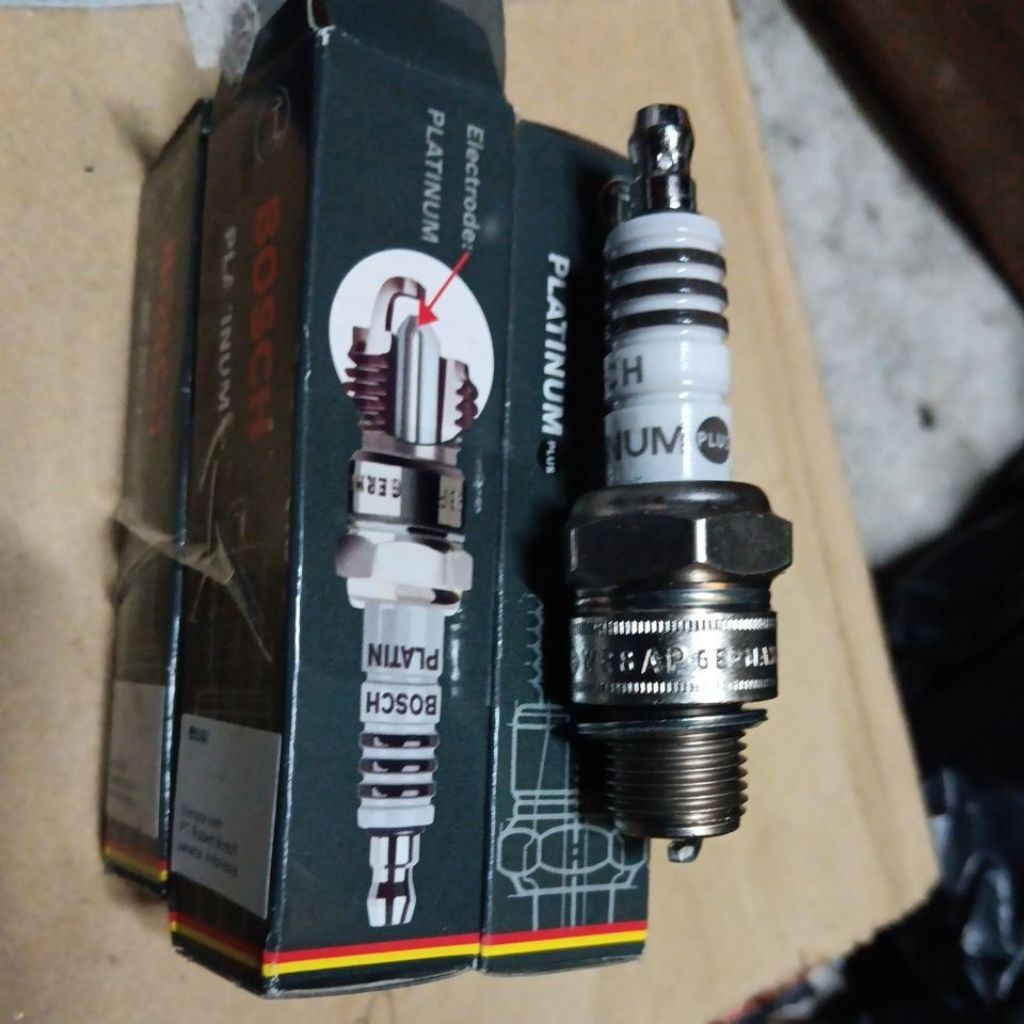 busi drat pendek bosch platinum plus germany