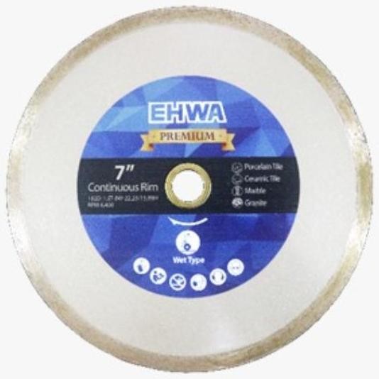EHWA - Mata Potong Keramik 7" CONTINUOUS RIM