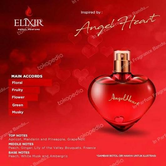 Parfum Wanita Angel Heart Refil In Parfum Fragrance Bandung Original