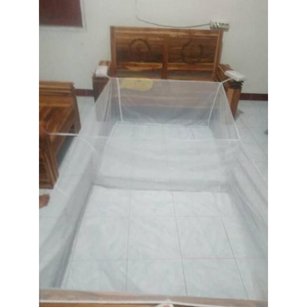 KERAMBA IKAN KECIL JARING KAIN HALUS SEKAT 4 JARING BURAYAK IKAN ORIGINAL DAN TERPERCAYA