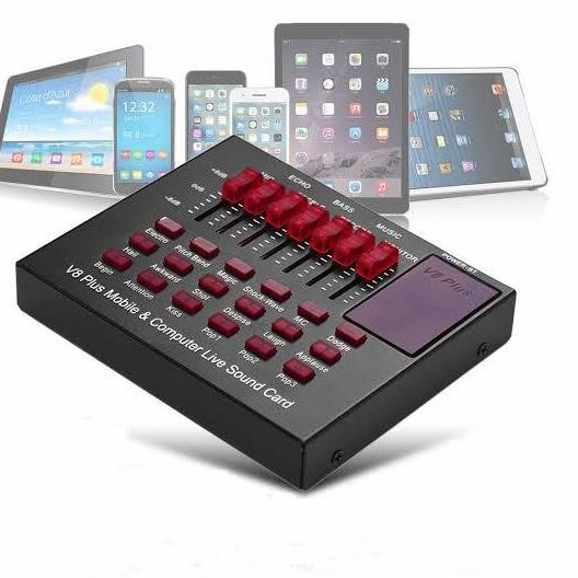 Soundcard V8 Plus Bluetooth Audio Interface - Soundcard V8+