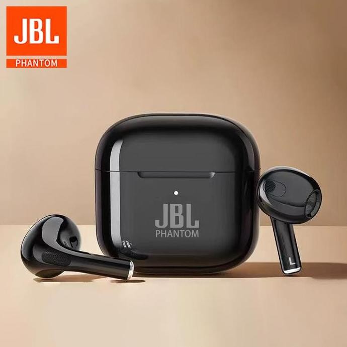 SIAP KIRIM JBL PHANTOM TWS EARPHONE BLUETOOTH ORIGINAL HEADSET WIRELESS IPHONE 16 15 14 13 PRO MAX B