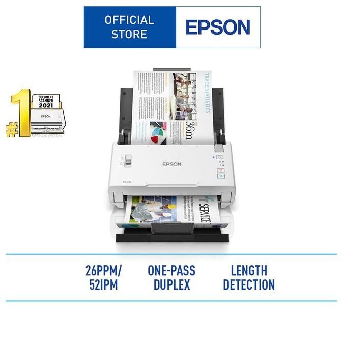 Scanner Epson Ds-410 Epson Ds410 Scan Upto A3 Stitch Garansi Resmi