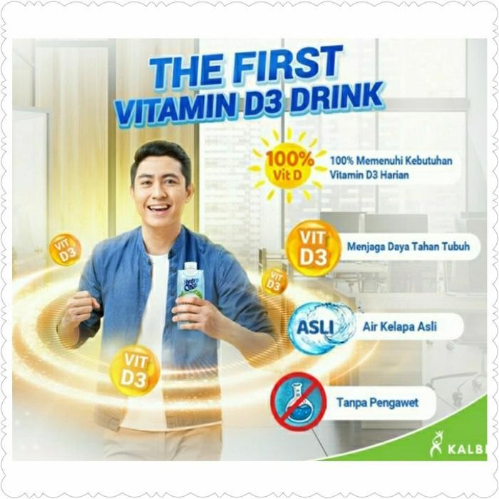 

Hydro Coco 330Ml Vita-D Kalbe 1 Dus