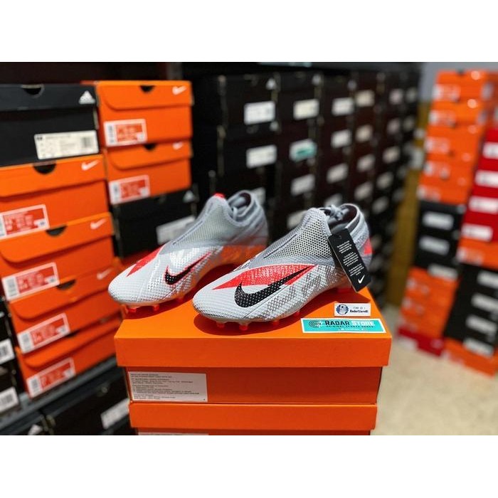 Rs Sepatu Bola Nike Phantom Vsn 2 Academy Df Fg Bomber Grey Cd4156-906