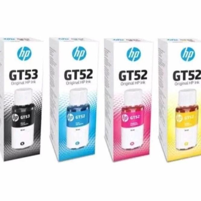 Tinta HP GT53 Black GT52 Colour - Original - Tinta HP Ink Tank 115 315 murah