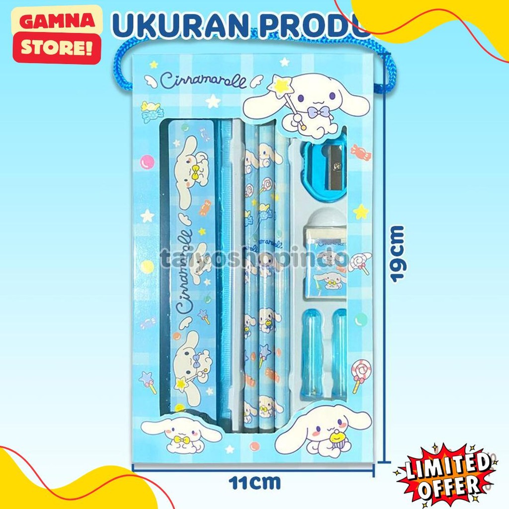 

Taiyo Alat Tulis Set Karakter Stationery Pensil Penghapus Rautan Penggaris Pencil Eraser Ruler Atk Terlaris! Produk Ini Banyak Dicari
