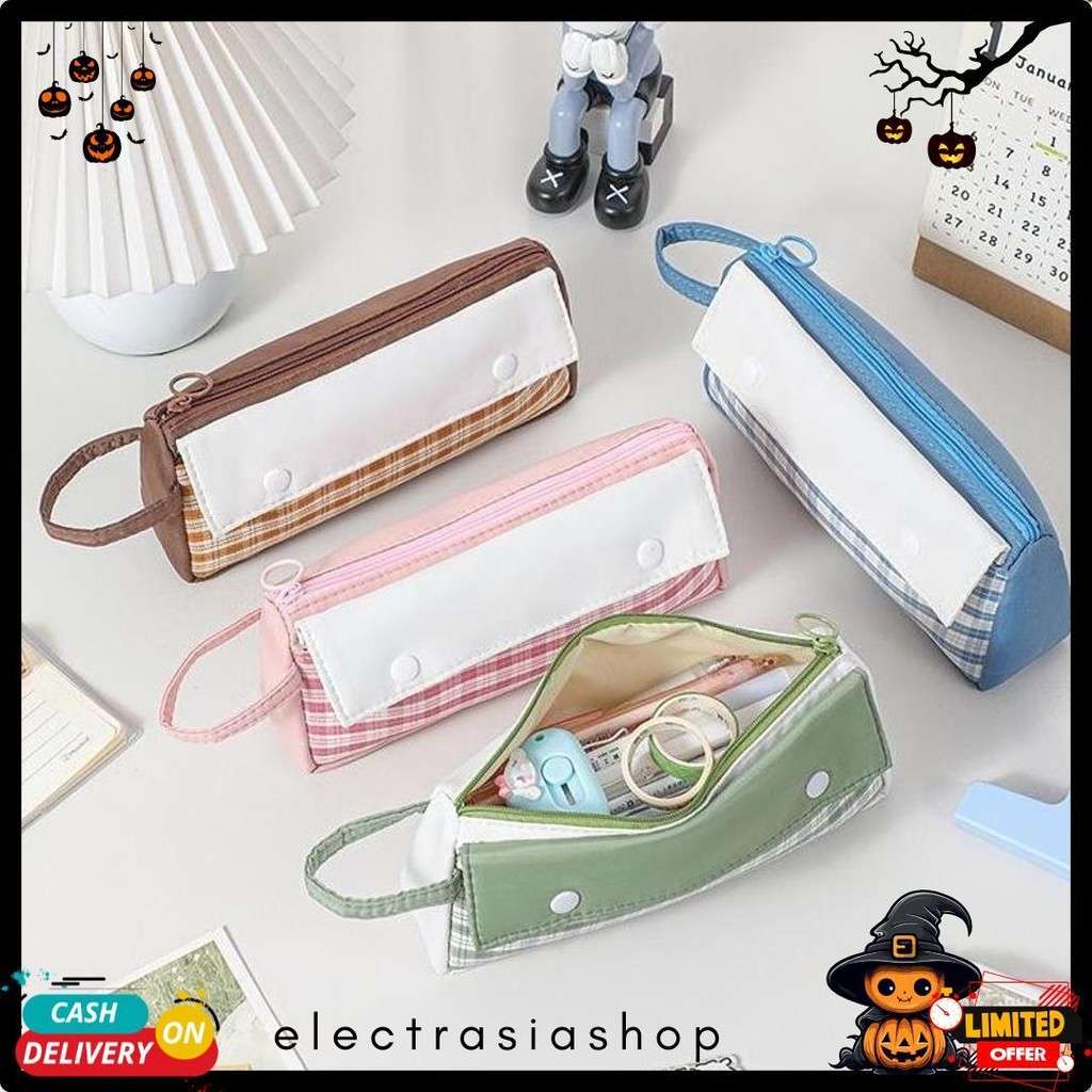 

Tas Serbaguna Tempat Pensil Pen/Pouch Make Up Kotak Pensil Stationery Y3507 Flash Sale! Diskon Hingga 70%