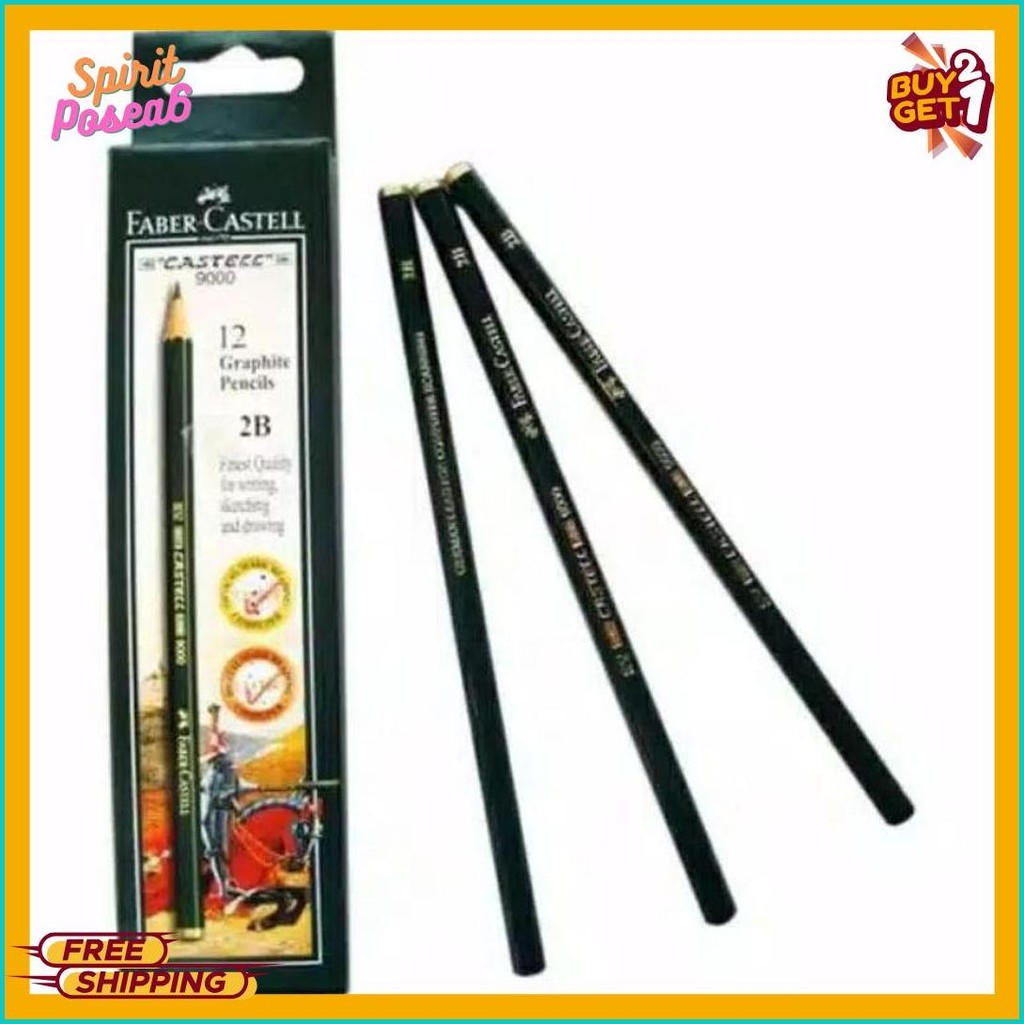 

Pensil Faber Castell 2B 12 Pcs Bisa Dibaca Komputer Diskon Setengah Harga