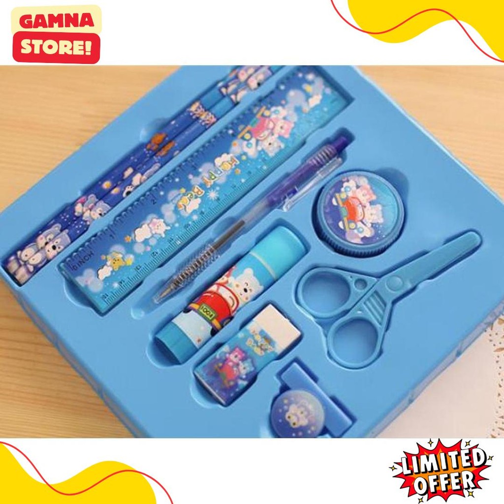 

2009 Pencil Set 9 In 1 Alat Tulis Sekolah Anak Lengkap Terlaris! Produk Ini Banyak Dicari