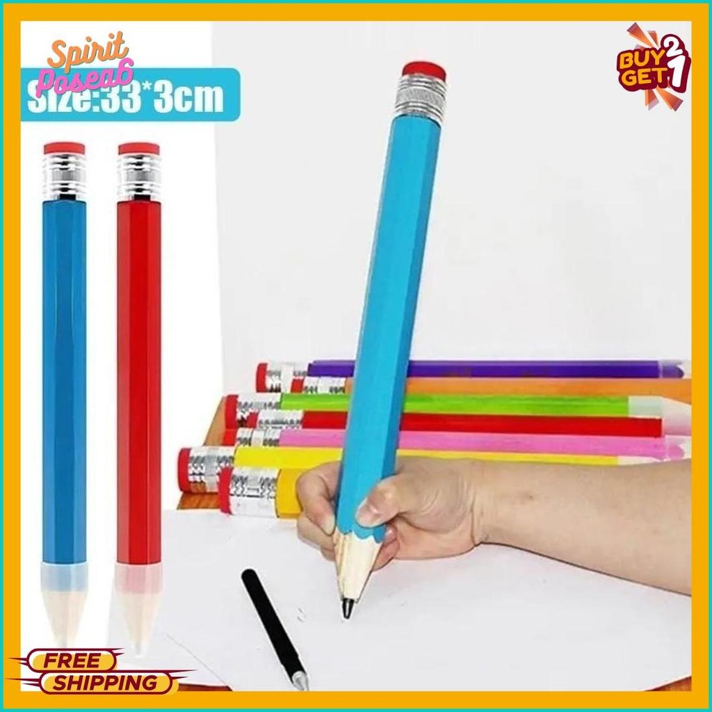 

Babee Toy Alat Tulis Lucu 34Cm Pencil Pensil Jumbo Pencil Pensil Anak Mainan Flash Sale! Diskon Hingga 70%