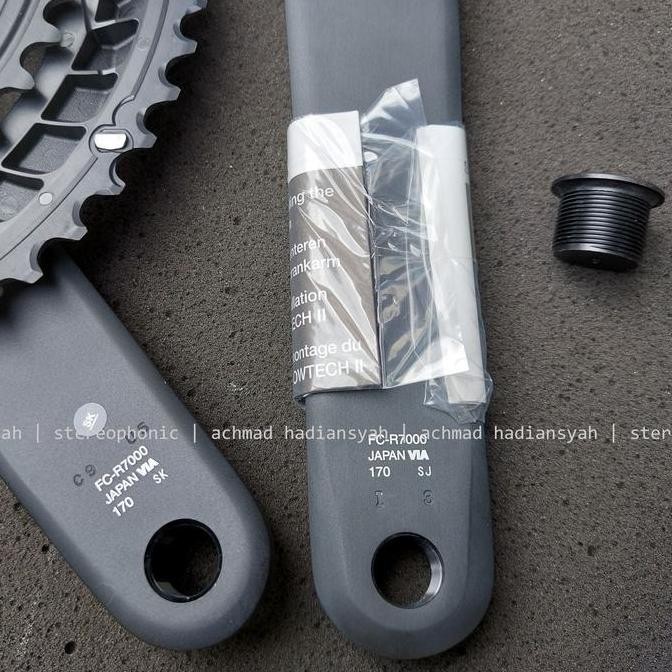 ready Crank 105 R7000 dual chainring 53-39T SHIMANO 105 FC-R7000 Arm 170mm