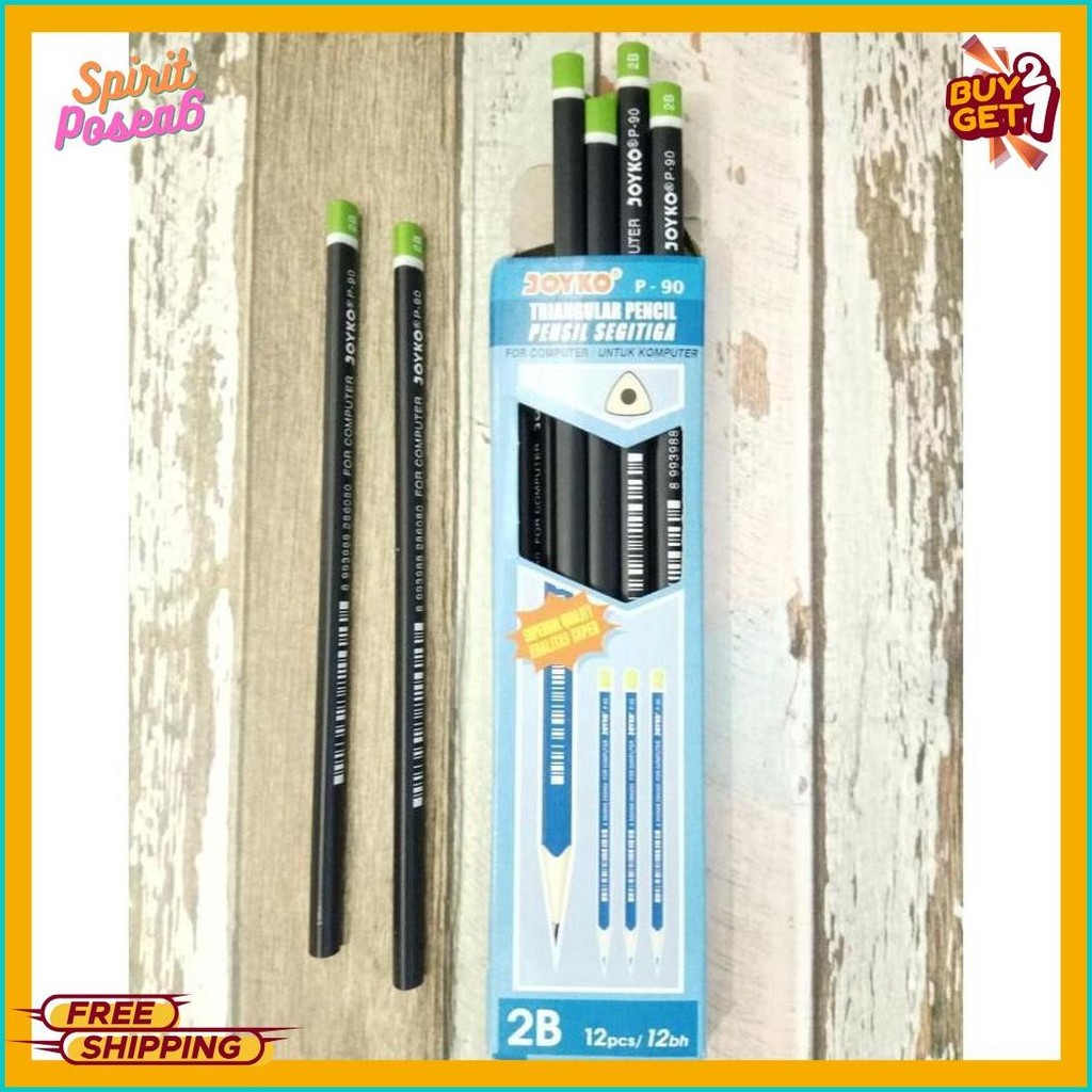

Pensil 2B Joyko P-90 (12Pcs) Untuk Menulis Dan Menggambar Flash Sale! Diskon Hingga 70%