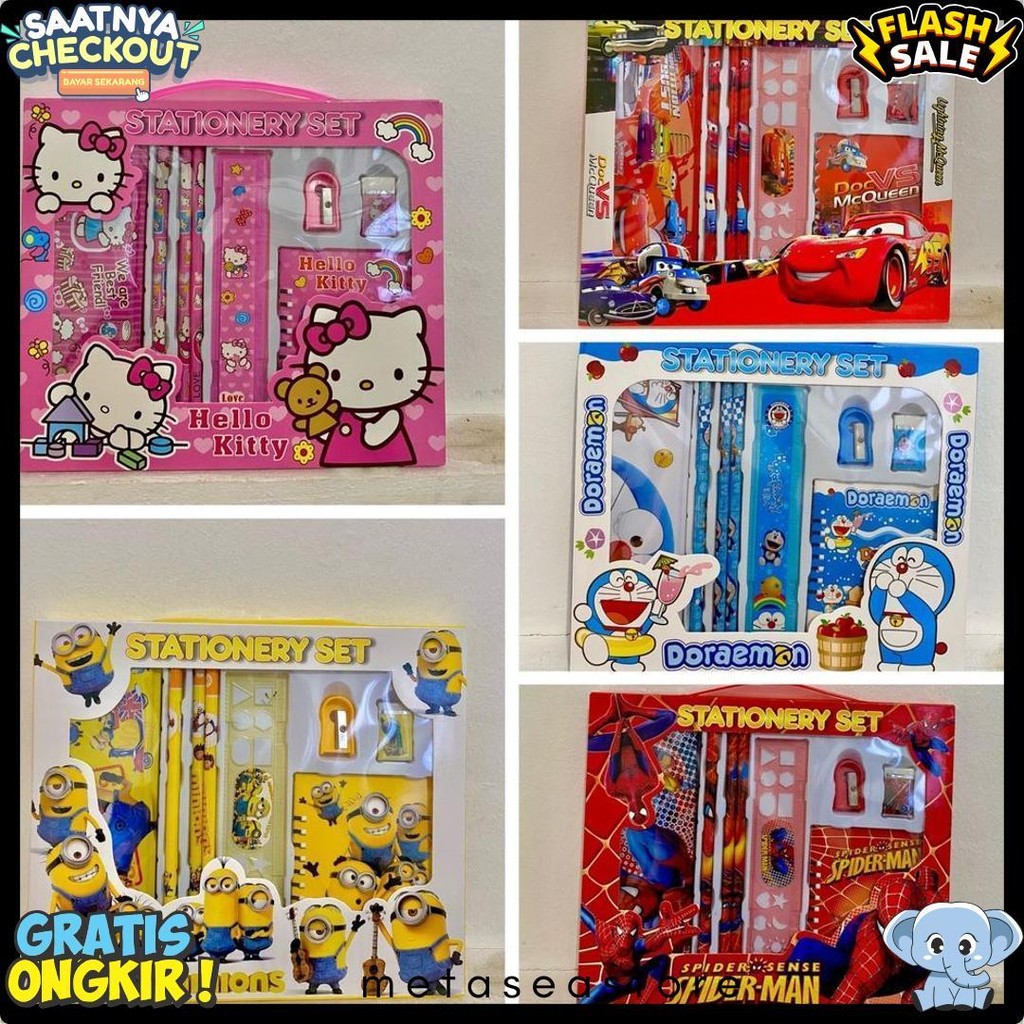 

Alat Tulis Set Lengkap Import Perlengkapan Sekolah Flash Sale! Diskon Hingga 70%