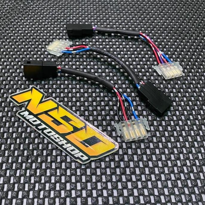 Soket Kabel Passbeam 3 Pin Ke 4 pin 2 Pink Ke 4 Pin PNP Socket Saklar Passbeam Honda Beat Vario Scoo