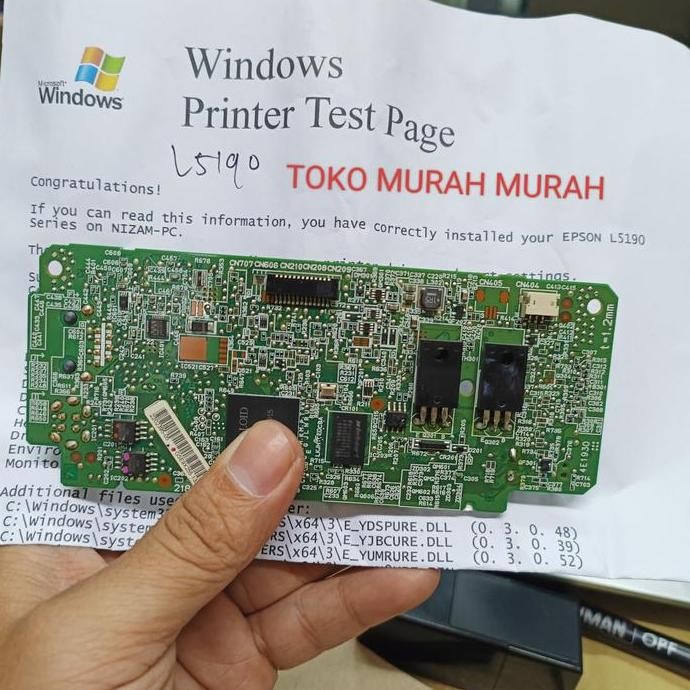 Mainboard Espon L5190 Board epson l5190 murah