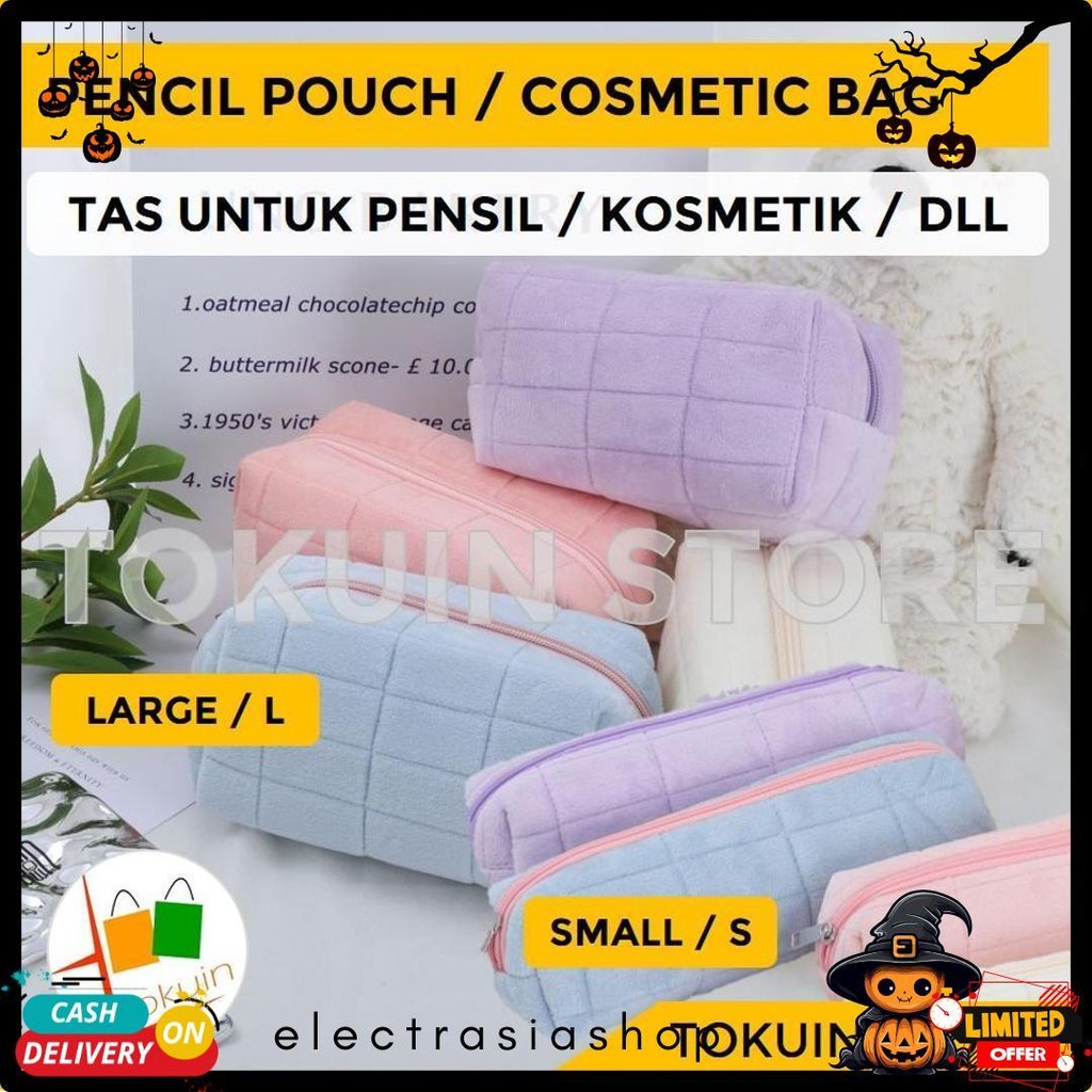 

Tempat Pensil Kotak Pensil Tas Kosmetik Pillow Pencil Case Pouch Make Up Alat Tulis Travel Bag Terlaris! Produk Ini Banyak Dicari