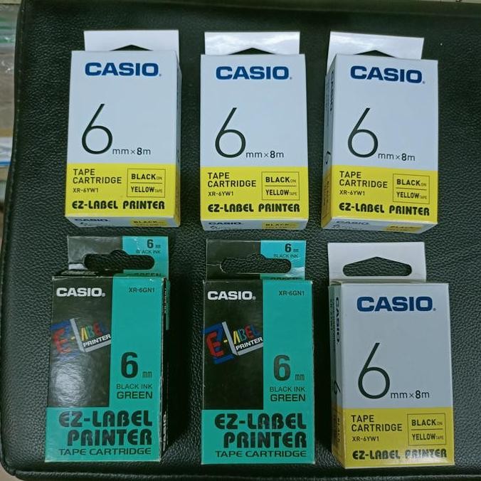 

CASIO EZ LABEL PRINTER 6 mm ASLI Casio murah