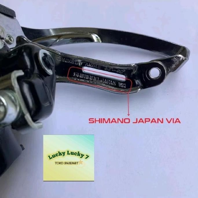 ready FD Shimano Tarikan Atas Front Deraillure Shimano Tourney TZ31 Tarikan Atas