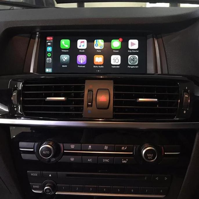 ready stock BMW F10, F30, F15, F25 Apple Carplay + Reverse Camera