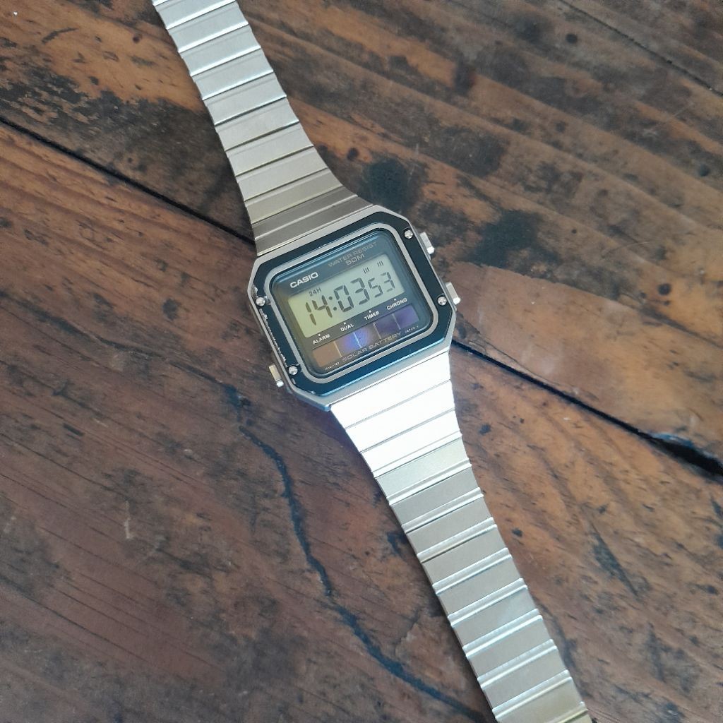 Jam tangan Super rare Vintage casio WS 83 Divers Japan