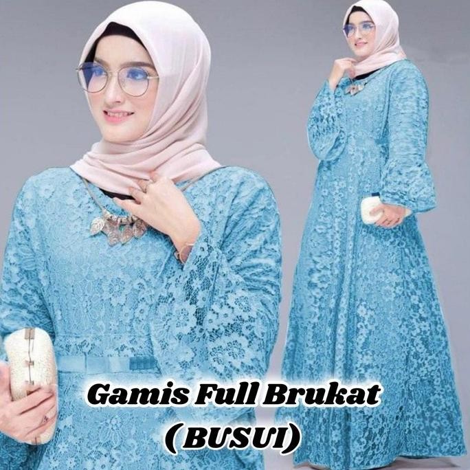 GAMIS MAXI YUNITA/GAMIS BRUKAT SIZE M-L-XL-XXL