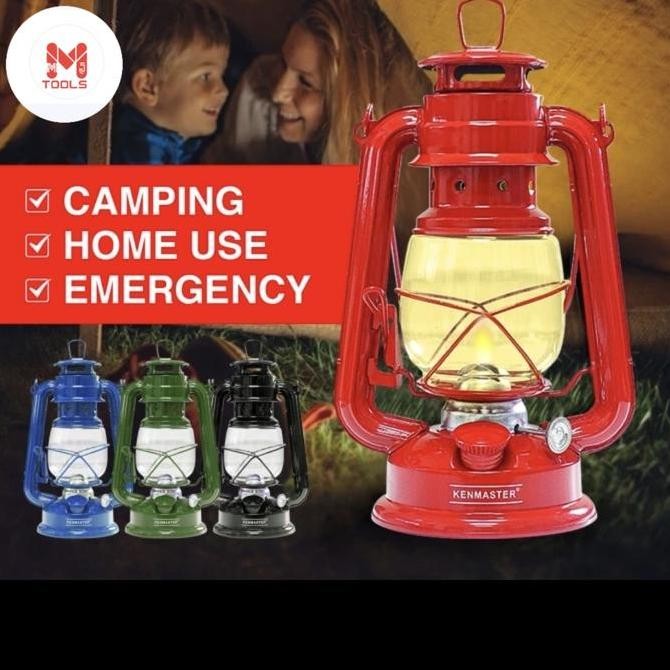 Lampu Kerosene KENMASTER - Lampu Kapal KENMASTER - Lampu Kemping / Camping - Lampu Taman - Lampu Eme