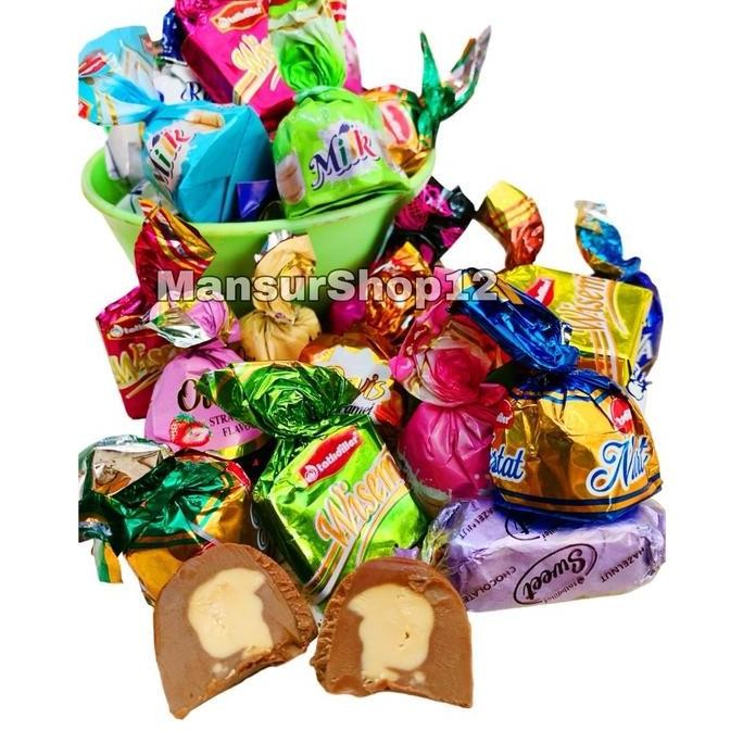 

Coklat Arab Mix Import Khas Turkiye - Coklat Cemilan Haji Umroh Termurah