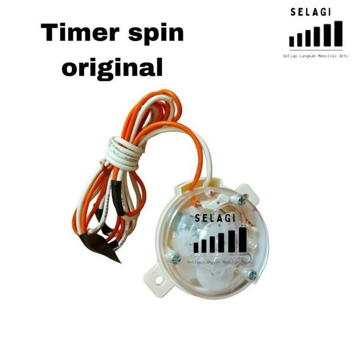 TIMER SPIN MESIN CUCI 2 TABUNG HITACHI ORIGINAL | TIMER PENGERING MESIN CUCI HITACHI 2 TABUNG ORIGIN