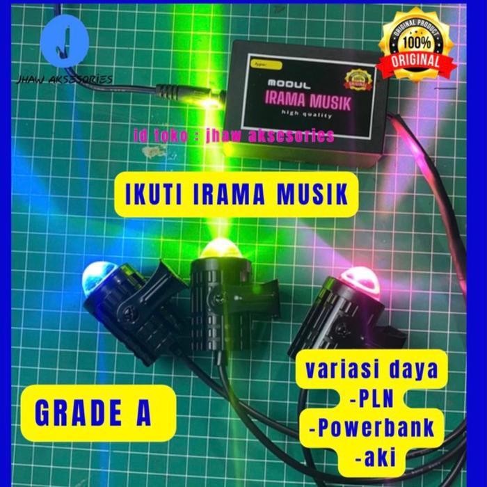 Led Sorot Miniatur Ikuti Irama Musik Original Dan Terpercaya