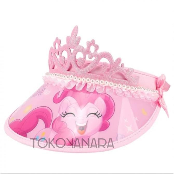 Original Little Pony Crown Sunhat/Topi Matahari Mahkota Little Pony