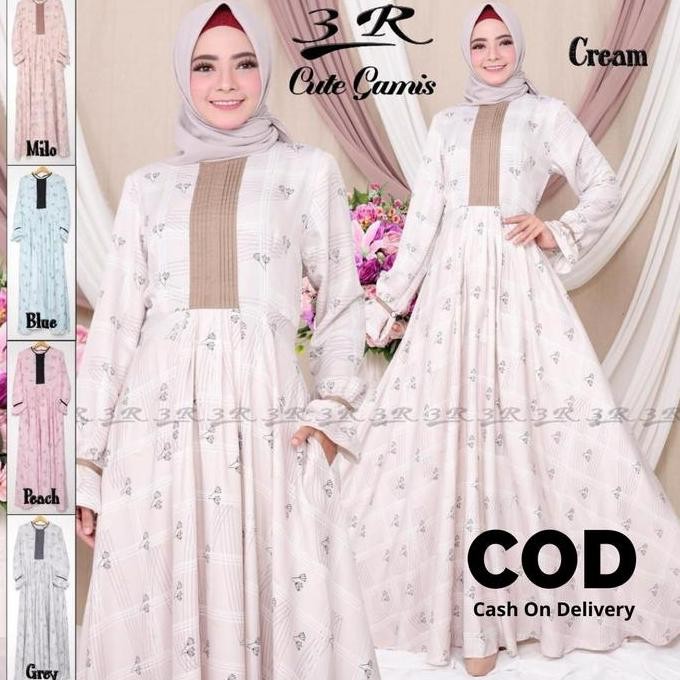 BAJU GAMIS WANITA SORAYA 3R / GAMIS TERMURAH 2022 / GAMIS KEKINIAN2022