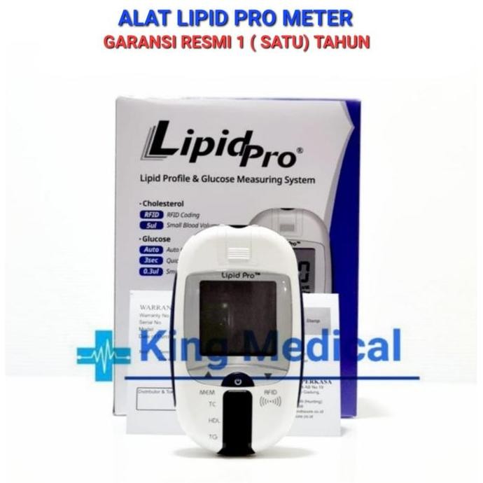 Lipid Pro Alat Cek Kolesterol Total Hdl Ldl Trigliserida Lipidpro