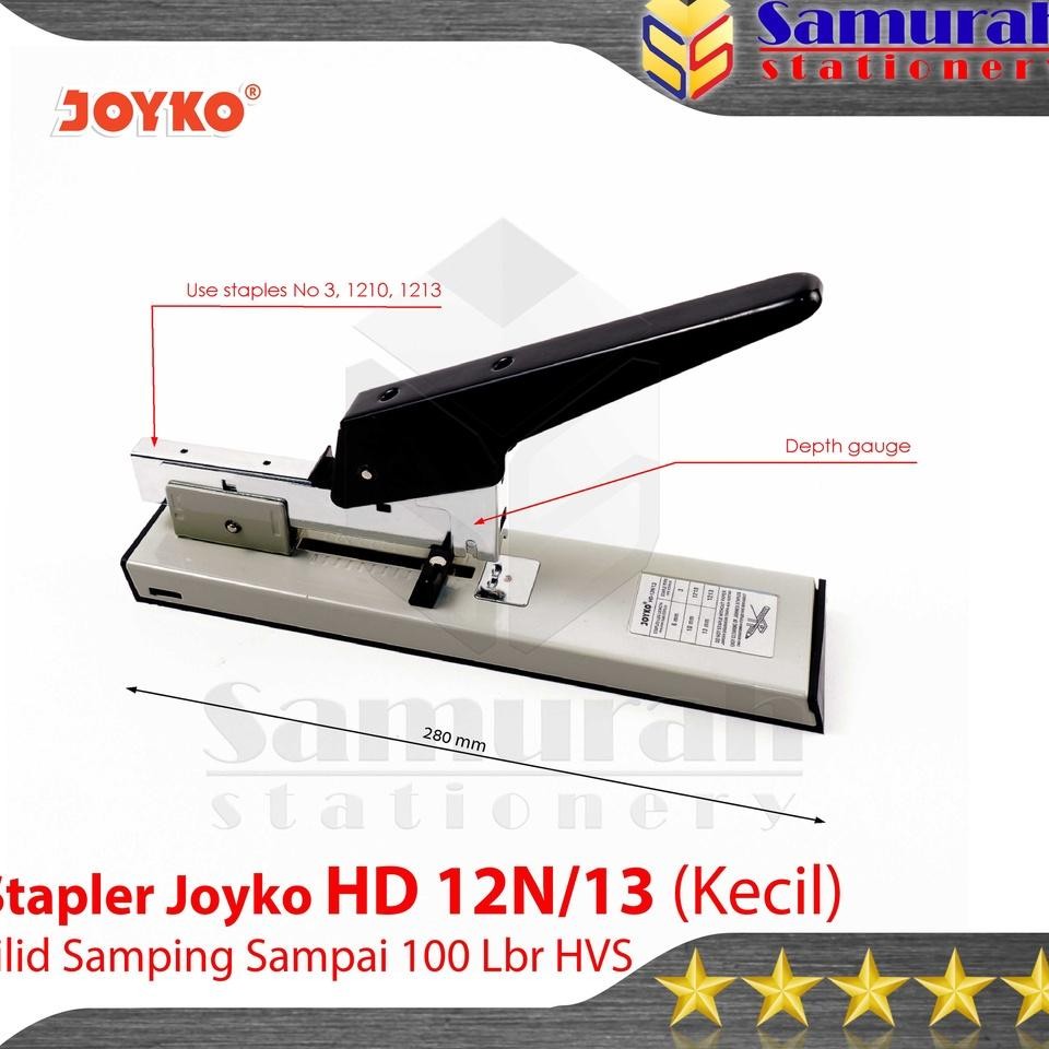 

Stapler Joyko Hd12N13 Pendek Mesin Staples Jilid Hd 12N 13 Kecil Alat Strapler Hd 1213 Heavy Duty Sampai 100 Lembar Hvs