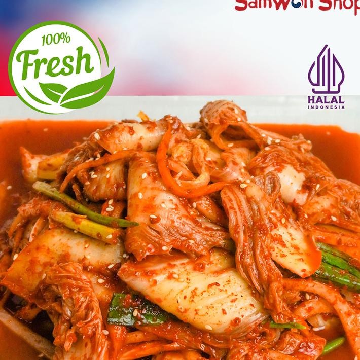 

Kimchi Mix Sawi Wortel Lobak Fresh Plaza Korea Gr Korean Food Freshly Made Makanan Korea