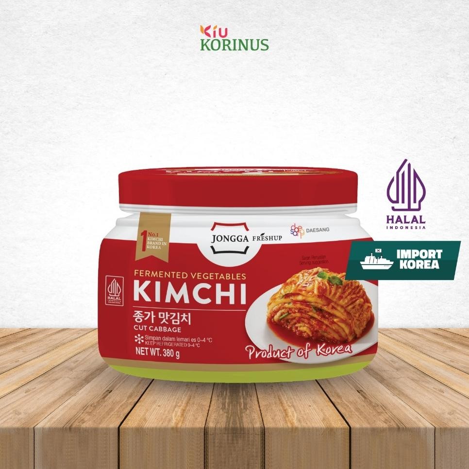 

K Jongga Jib Mat Kimchi 380G Mat Kimchi Kimchi Kimchi Pedas Halal Mui