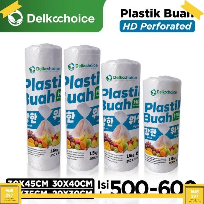 PLASTIK HDPE BUAH ROLL | PLASTIK FOTOCOPY | PLASTIK SUPERMARKET |