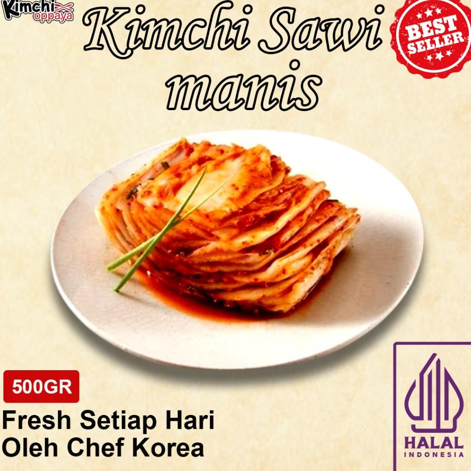 

Kimchi Sawi Rasa Manis Korea Gr Halal Korea