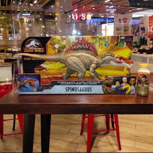 Jurassic world spinosaurus rare item