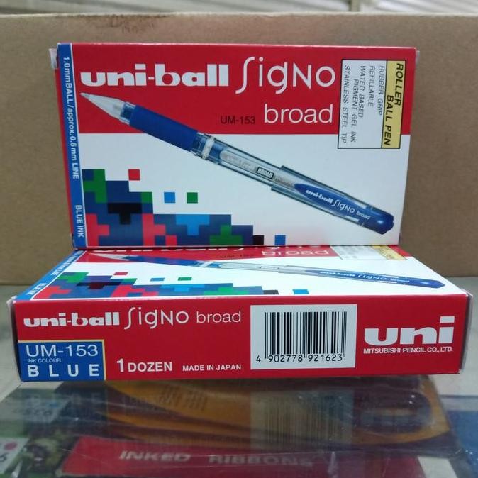 

tersedia pulpen uni-ball signo broad - perlusin (isi 12 pcs)