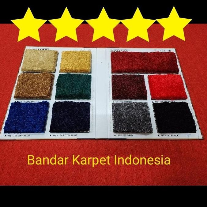 Karpet Monaco karpet polos roll karpet rumah roll karpet kantor roll