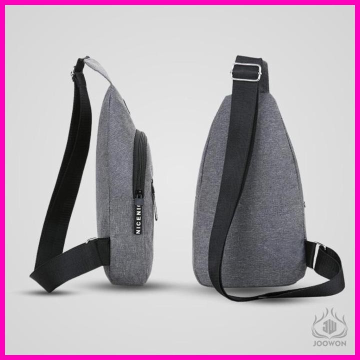 Boss Tas Selempang Bahu Pria Trendy Oxford Waterproof Kekinian Terbaru - Lw01