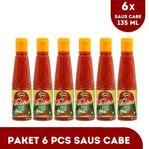 

PAKET 6 PCS SAOS CABE 135 ML BS