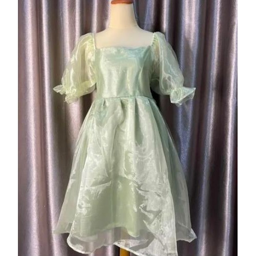 MINI DRESS PUFFY ORNELA / GAUN PESTA ORGANZA FASHION / NEW DRESS / DRESS NATALAN TERBARU 2022-2023 F