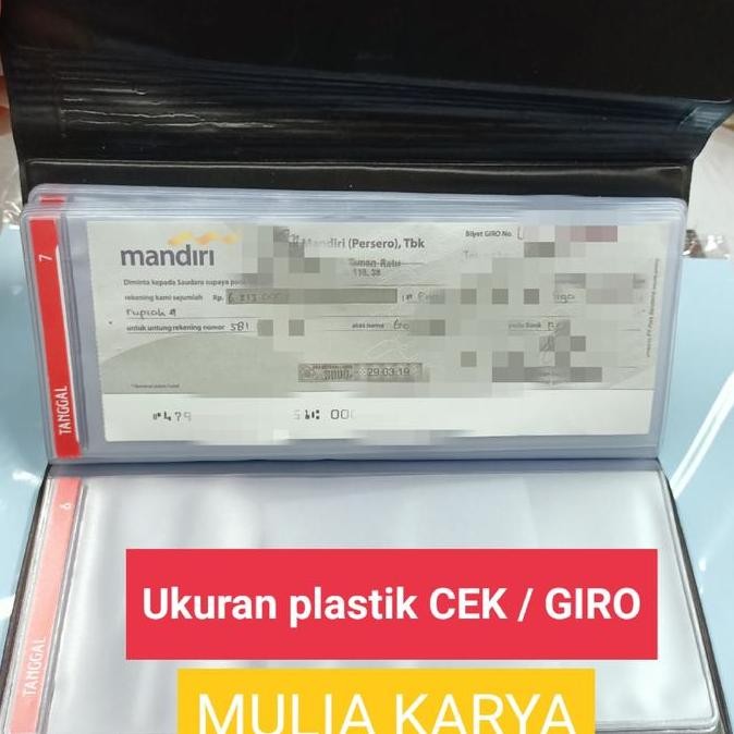

Sale Cheque Giro Keeper Tanggal 1 Sd 31 / Map Cek Giro C-016