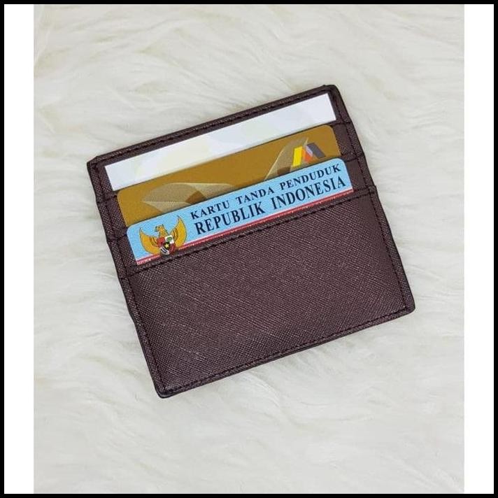 

TZ Tempat Kartu ATM/Card Holder/ Dompet Kartu Kredit Coklat
