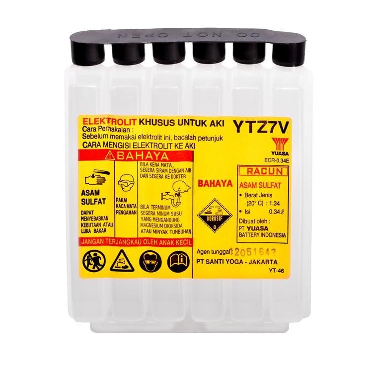 AKI MOTOR YUASA YTZ7V (NMAX, AEROX, LEXI)