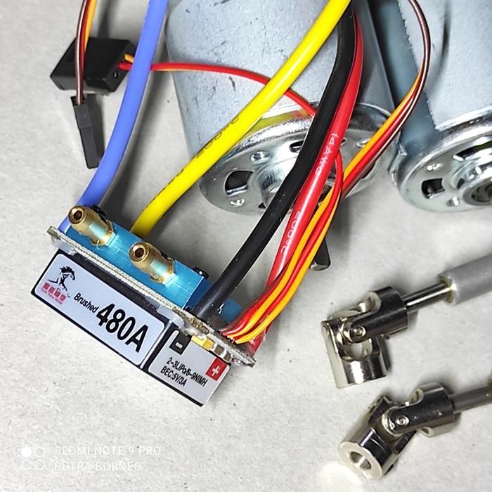 Rc Boat Tugboat Paket Rs775 Motor Shaft Propeller Join Tug Boat Besar Original Dan Terpercaya