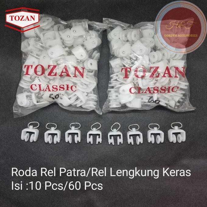 Roda Rel Patra Tozan/Roda Patra/Roda Rel Lengkung/Roda Rel Lengkung Keras/Roda Gorden Patra/Roda Rel