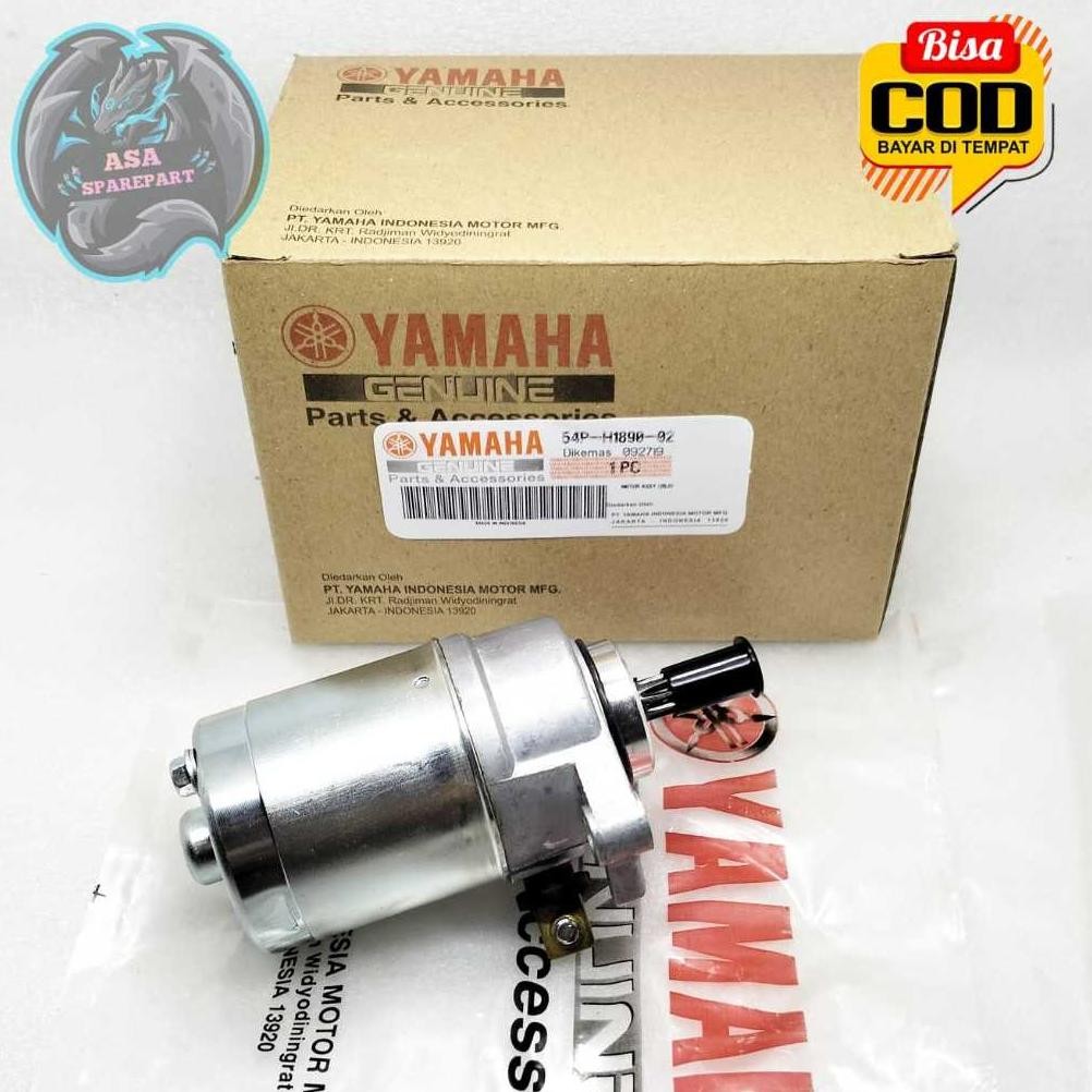 Berkualitas Dinamo Starter 54P Asli Original Motor Yamaha Mio J , Mio Gt , Mio M3 , Mio Z , Mio S , 